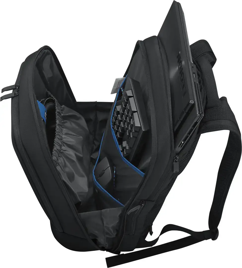 "Lenovo Legion" 17 colių šarvuota kuprinė II Black