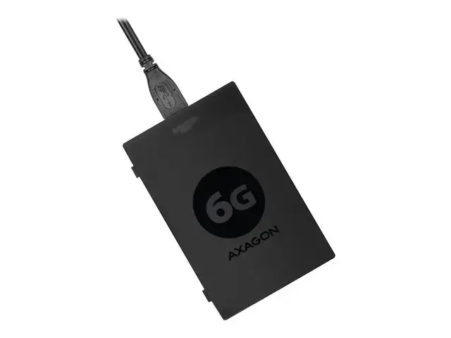 AXAGON ADSA-1S6 USB3.0 - SATA 6G UASP HDD išorinis adapteris su dėklu