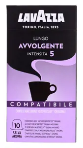 Lavazza Lungo Avvolgente Coffee capsule Dark roast 10 pc(s)