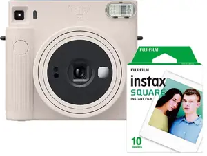 Fujifilm Instax Square SQ1, kreidos baltumo + plėvelė