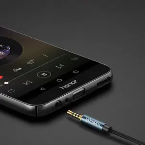 AUX jack audio extender 3.5 mm UGREEN AV118, 2m (blue)