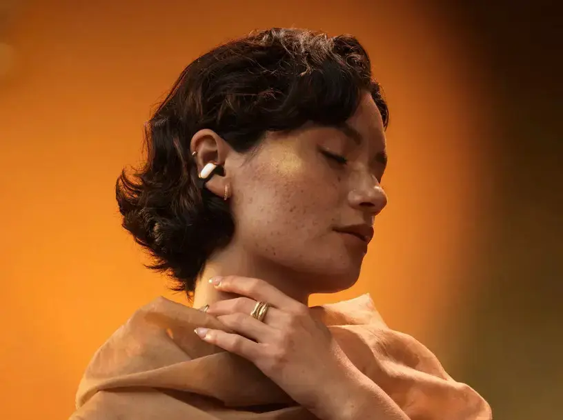 Bose wireless earbuds Ultra Open Earbuds, desert gold
