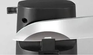 Caso D10 daugiafunkcinis atidarytuvas ir peilių galąstuvas, sidabrinės spalvos, juodas, 68 W 