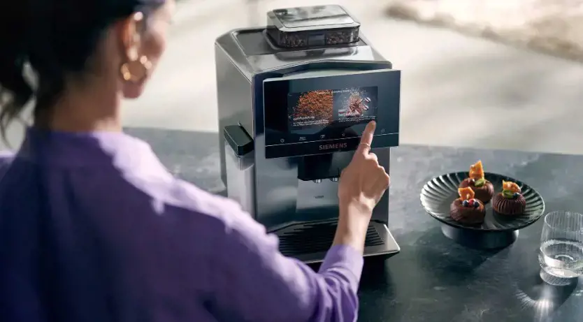 Kavos aparatas SIEMENS TQ 903R03, 1500 W, Juoda, Automatinis