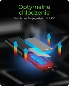 ICYBOX IB-1807MT-C31 Išorinis korpusas M.2 NVMe SSD USB 3.2 Gen 2 Type-C