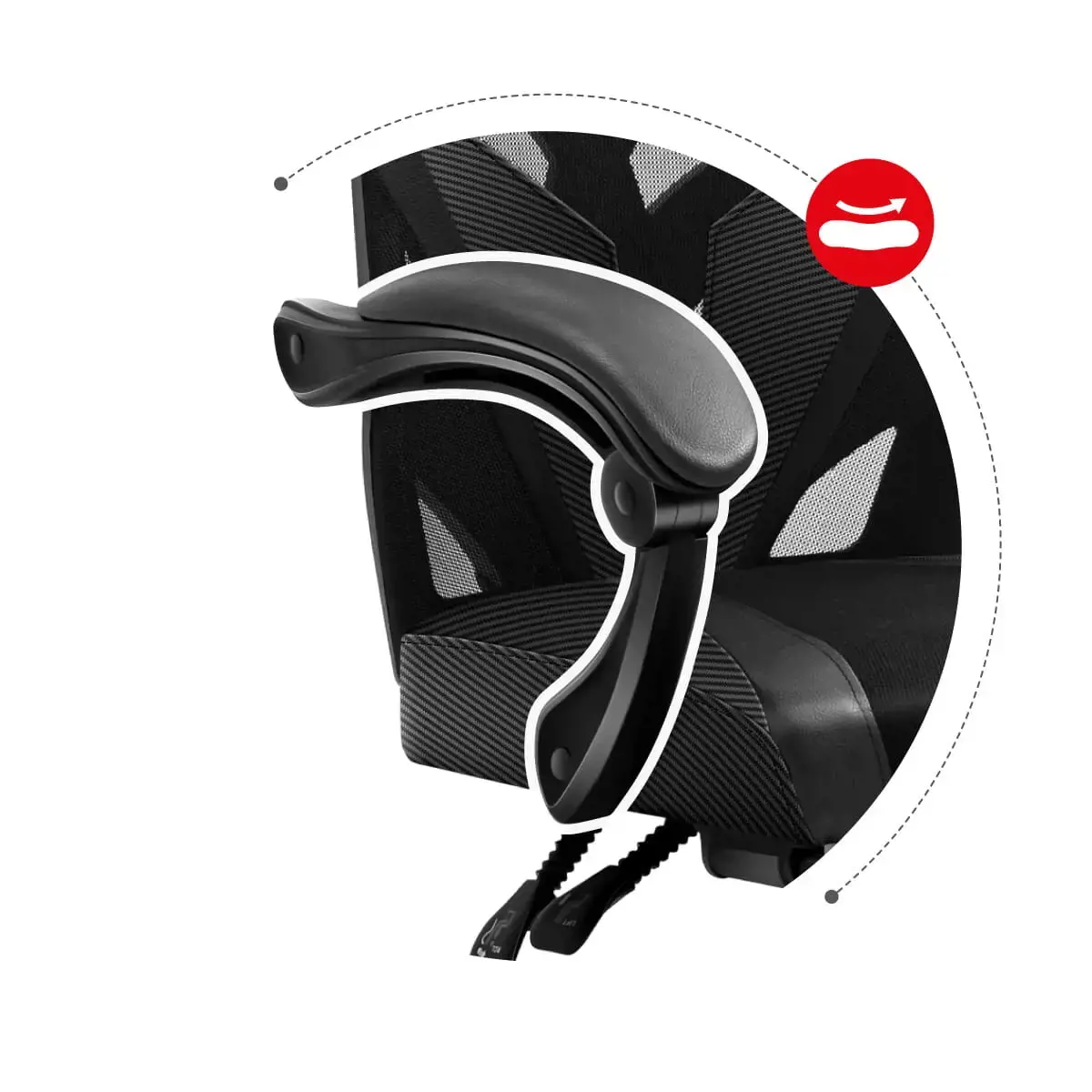 HUZARO COMBAT 5.0 BLACKŽAIDIMŲ KĖDĖ