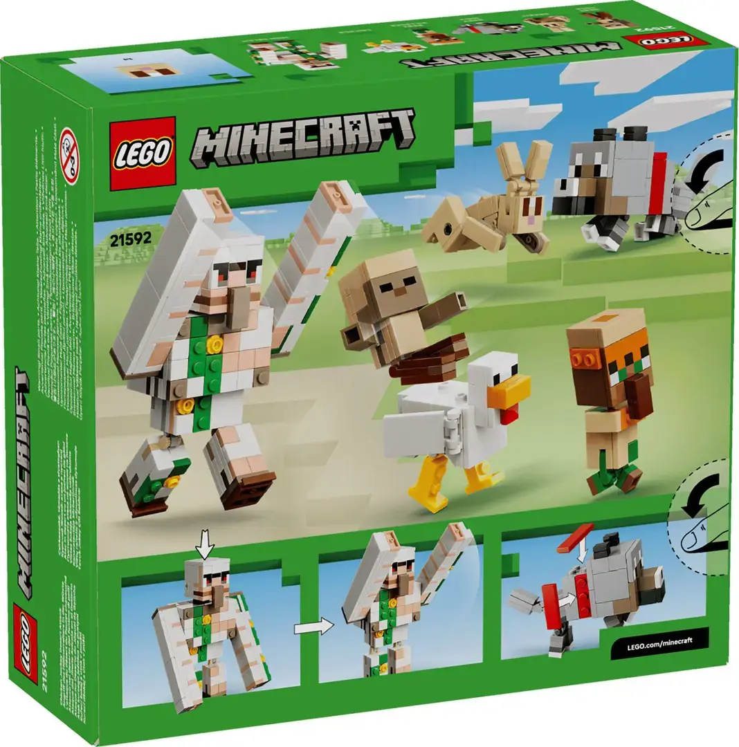 LEGO MINECRAFT 21592 Chicken Jockey Desert Attack