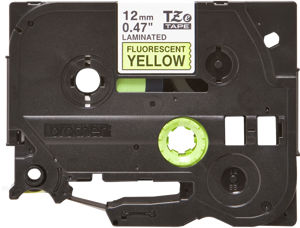 Brother TZe-C31, TZ, juodas, 5 m, 1 vnt., lizdinė plokštelė, 1,2 cm