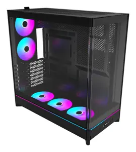 Case MONTECH HS02 PRO MidiTower Case product features Removeable HDD basket/Transparent panel Not i…