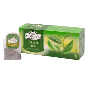 Žalioji arbata AHMAD GREEN TEA, 25 vnt. arbatos maišelių