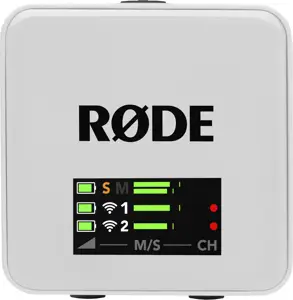 Rode wireless microphone Wireless GO Gen 3, white