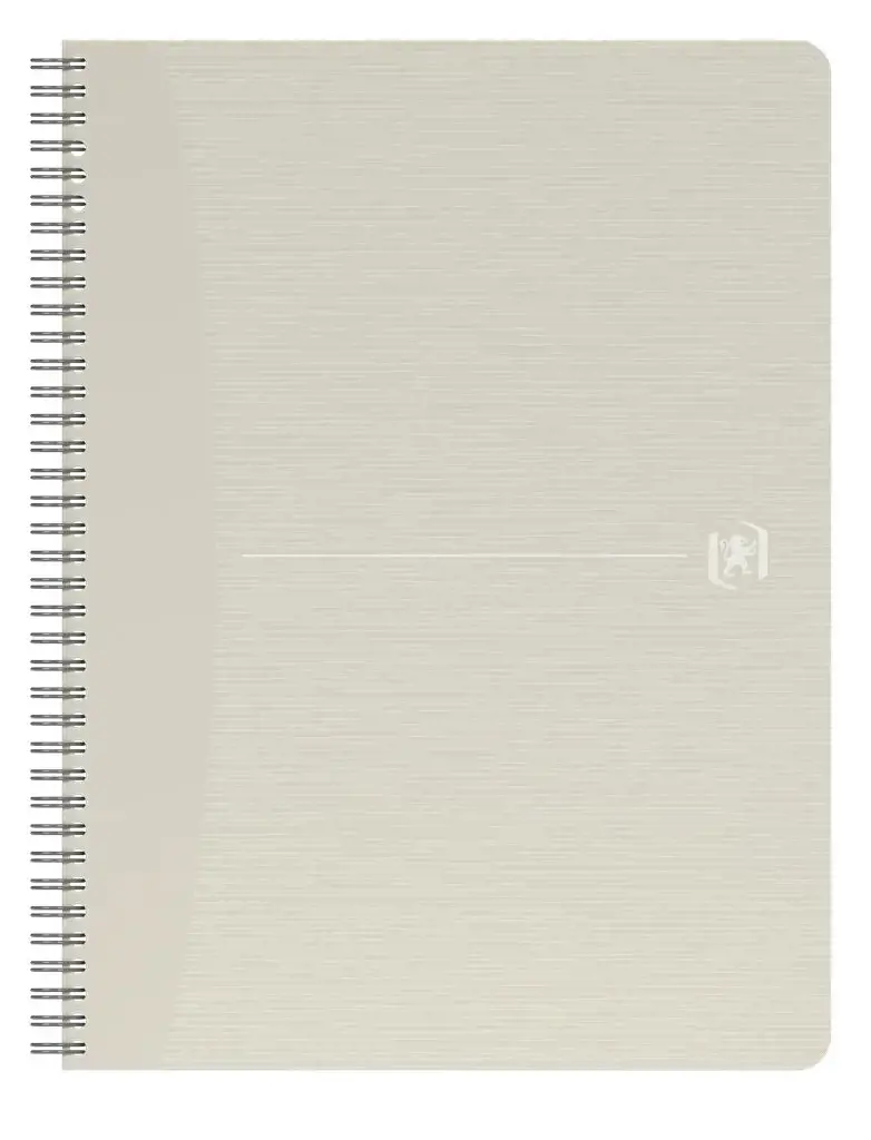 Perdirbtas sąsiuvinis su spirale OXFORD Rec’Up, A4, 90 lapų, 90 gsm, langeliais