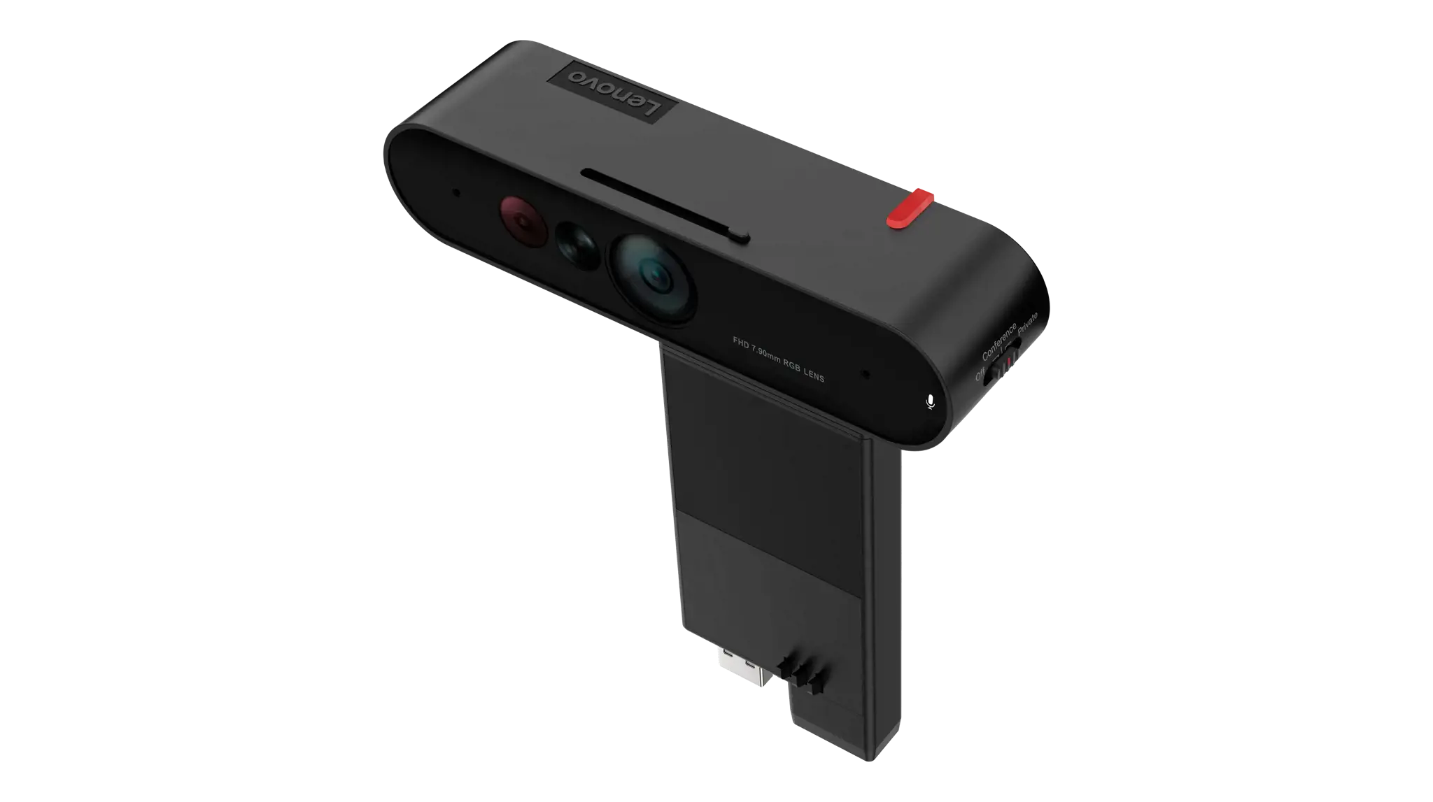 Lenovo ThinkVision MC60, 1920 x 1080 taškų, "Full HD", 30 kadrų per sekundę, 1080p, privatus užraktas, 90°