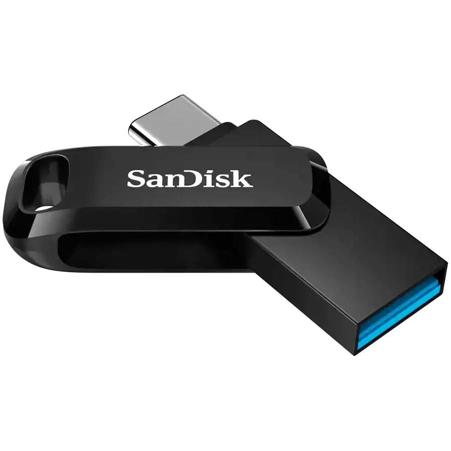 SANDISK 128GB ULTRA DUAL DRIVE M3.0 micro-USB ir USB 3.0 jungtys