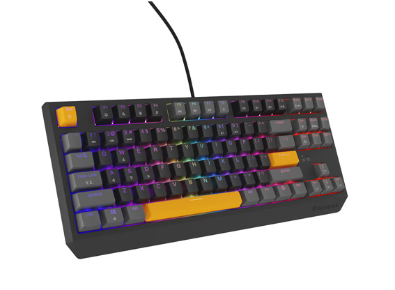 THOR 230 | Mechanical Gaming Keyboard | Wired | US | Anchor Gray Positive | USB Type-A | Outemu Red