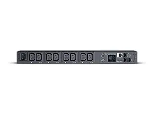 CYBERPOWER Keičiamasis PDU41004230V/15A 1U 8x IEC-320 išėjimo iš tinklo jungtis "PowerPanel Center" programinė įranga