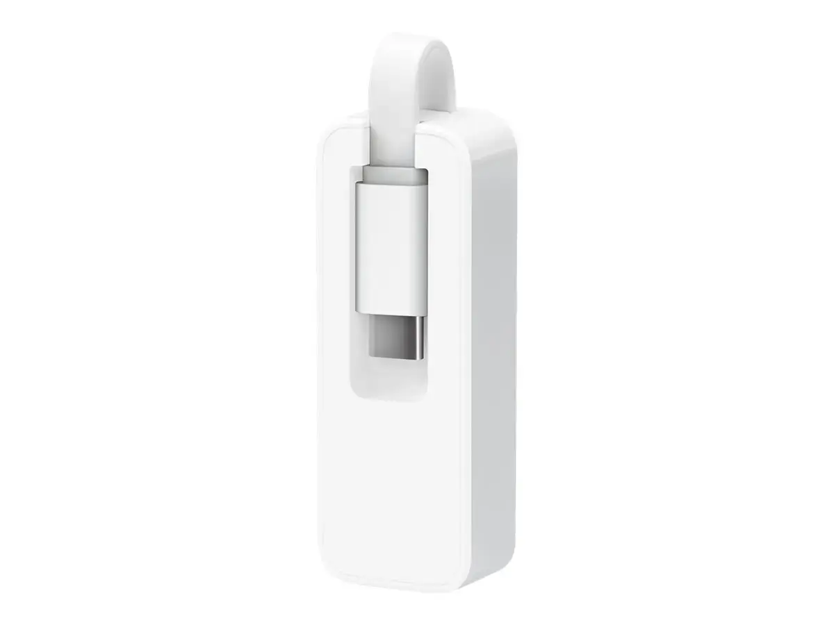 "TP-Link" USB Type-C to RJ45 Gigabit Ethernet tinklo adapteris, laidinis, USB, Ethernet, 1000 Mbps, baltas
