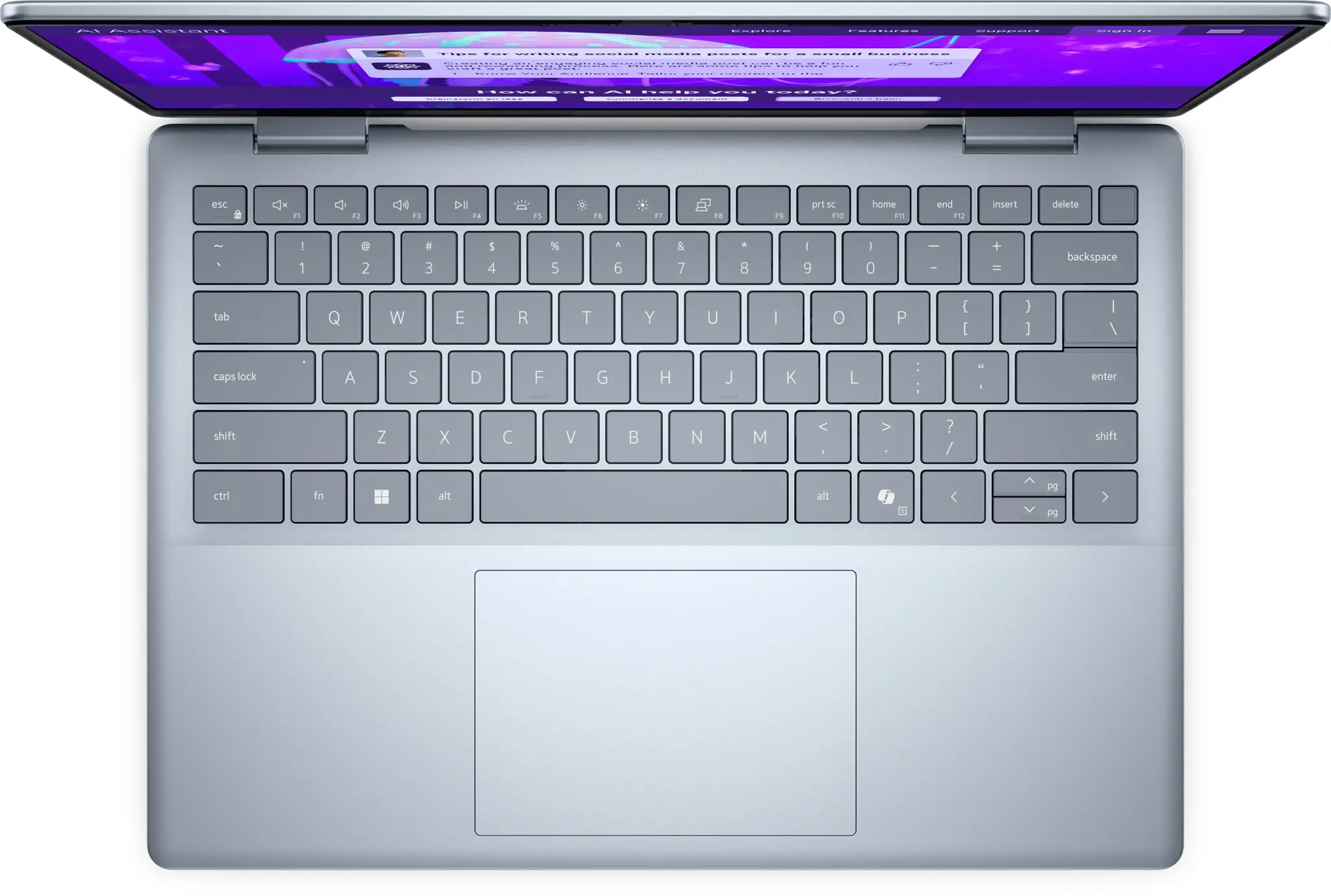 Dell 14 Plus DB14250/Ultra 7 256V/16GB/512GB SSD/14.0" 2.5K/Arc/FgrPr/WLAN + BT/US Backlit Kb/4 Cell/W11 Home/ 3yrs Prosupport