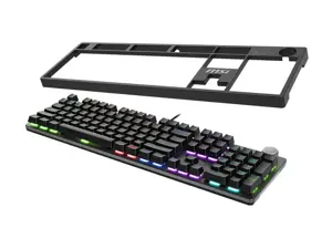 KEYBOARD GAMING BLACK US/FORGE GK310 RED MSI