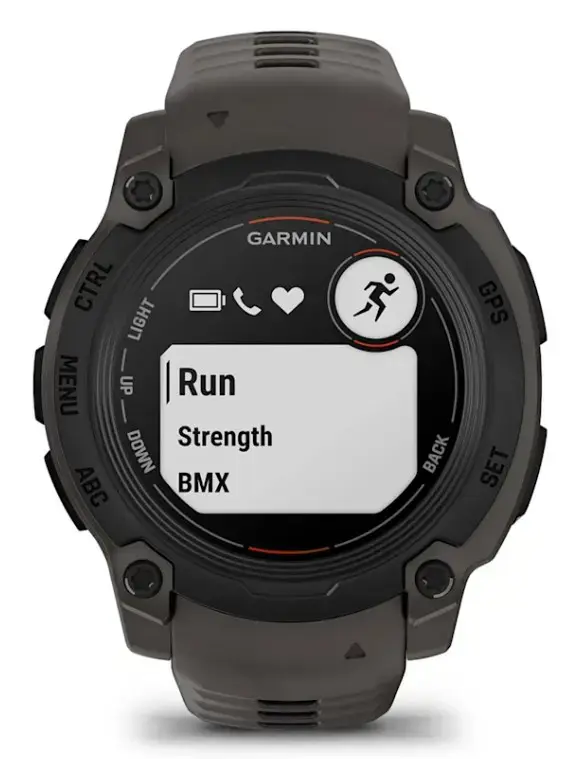 Garmin Instinct E 2.18 cm (0.86") MIP 40 mm Digital 166 x 166 pixels Black GPS (satellite)
