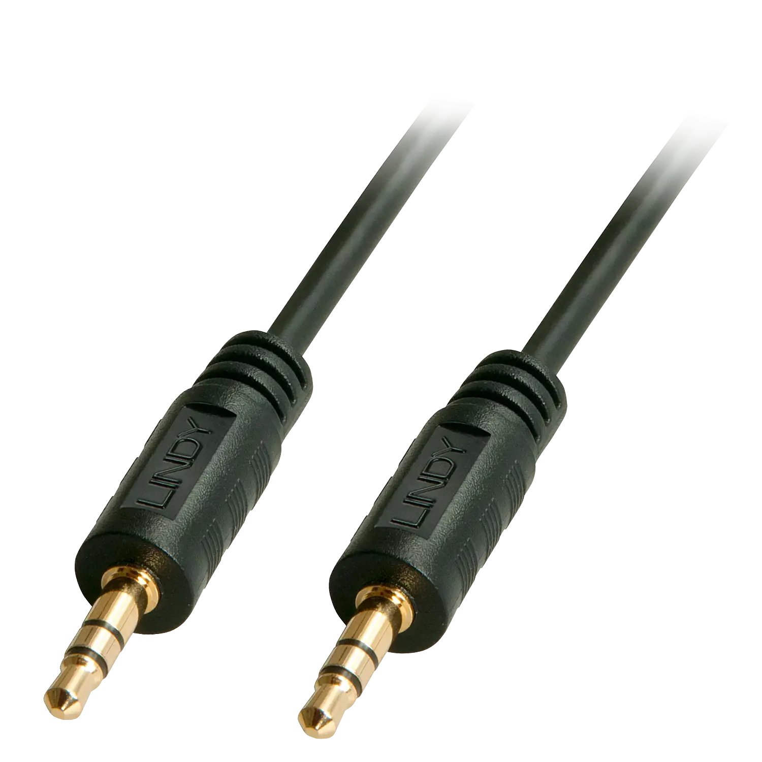 "Lindy" 5 m "Premium Audio" 3,5 mm lizdo kabelis, 3,5 mm, vyriškas, 3,5 mm, vyriškas, 5 m, juodas