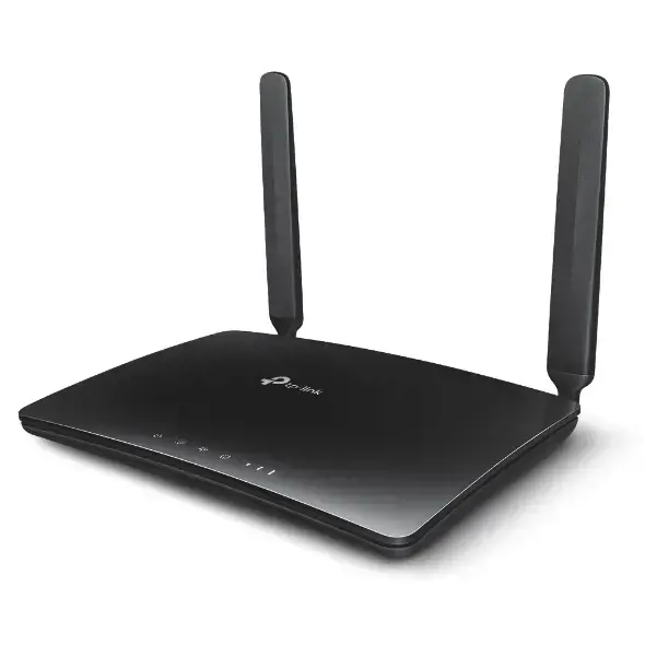 TP-Link Archer MR200, "Wi-Fi 5" (802.11ac), dviejų dažnių (2,4 GHz / 5 GHz), Ethernet LAN, 3G, juodas, stalinis maršrutizatorius