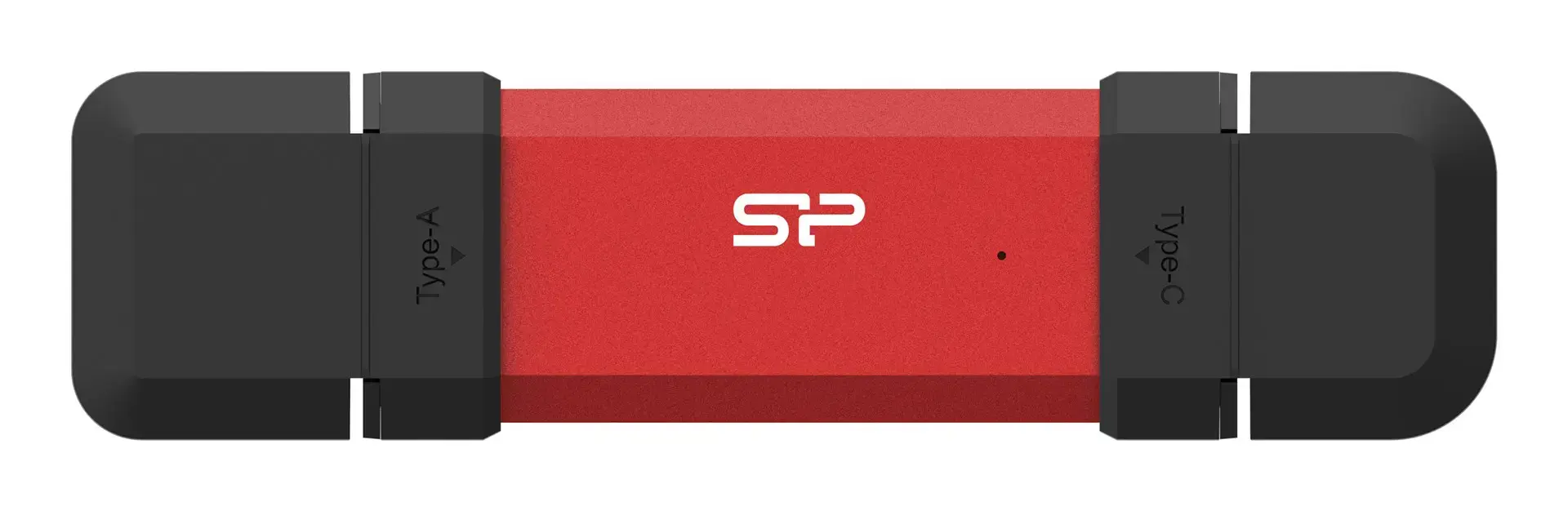 SILICON POWER DS72 Dual USB-C/USB 3.2 Gen 2, 250GB, Red