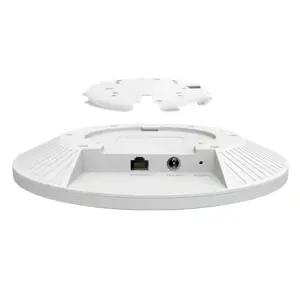TP-Link Omada AX5400 Ceiling Mount WiFi 6 Access Point, 5400 Mbit/s, 574 Mbit/s, 4804 Mbit/s, 10,100,1000,2500 Mbit/s, 2.4 - 5 GHz, IEEE 802.11a, IEEE 802.11ac, IEEE 802.11ax, IEEE 802.11b, IEEE 802.11g, IEEE 802.11n