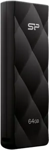"Silicon Power Blaze B20", 64 GB, A tipo USB, 3.2 Gen 1 (3.1 Gen 1), be dangtelio, 13 g, juoda