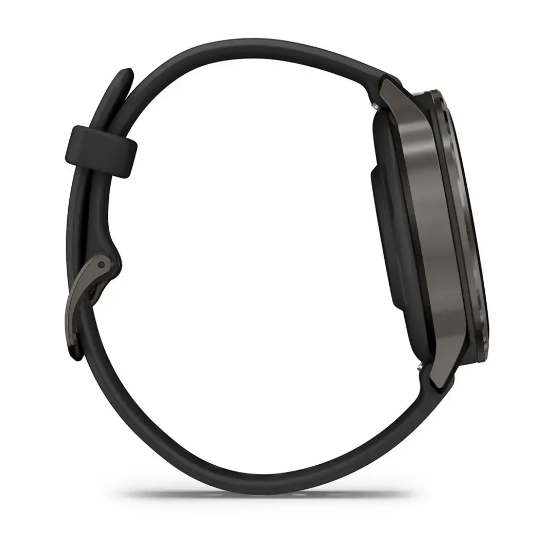 Garmin Venu 4 3.05 cm (1.2") AMOLED 41 mm Digital 390 x 390 pixels Touchscreen Black Wi-Fi GPS (satellite)