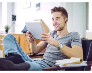 JVC HA-FR9UCBU - in-ear headphones, black