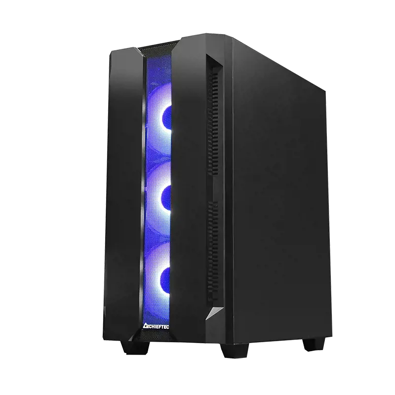 CHIEFTEC Hunter žaidimų šasi ATX Black