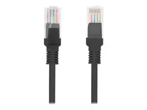 LANBERG PCU6-10CC-1500-BK Lanberg Patchcord RJ45 kat. 6 UTP 15 m juodas