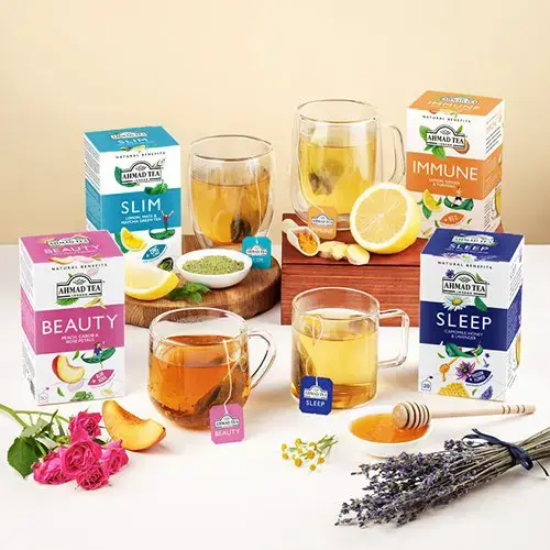 Ahmad Tea Įvairių rūšių ir žolelių užpilų rinkinys, 6x10 pak.