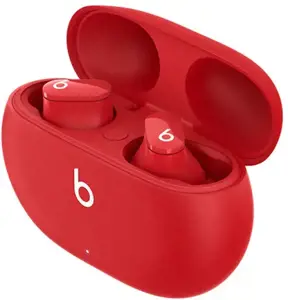 "Beats Studio Buds" - tikro belaidžio ryšio triukšmą slopinančios ausinės - "Beats" raudonos spalvos, A2512 A2513 A2514
