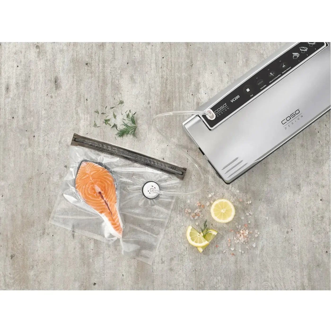 Caso Zip 01294 maišeliai matmenys (plotis x ilgis) 26 x 35 cm, 20 vnt