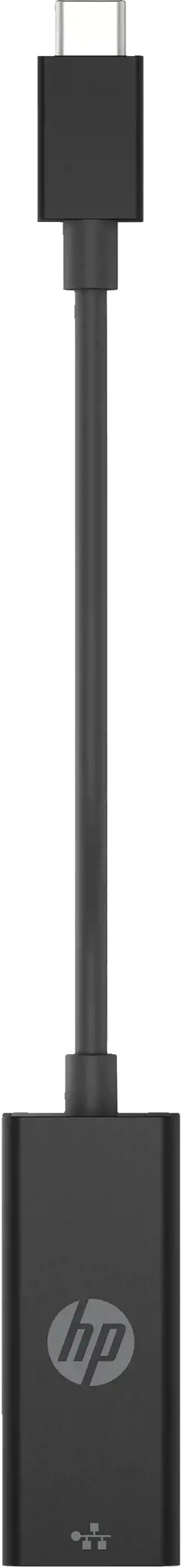 HP USB-C - RJ45 adapteris G2, USB Type-C, RJ-45, juodas, "Home", "Windows 10", "Windows 11", 180 mm