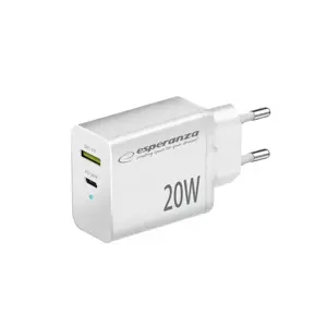 Esperanza EZC105W mains charger 20W White