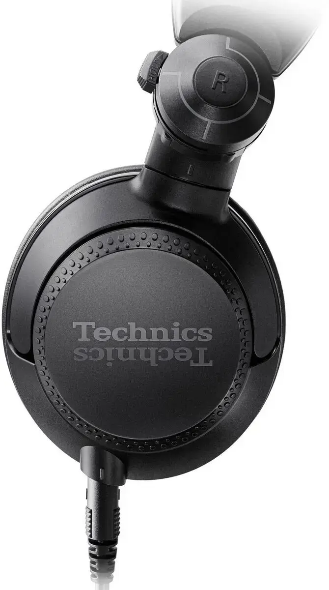"Technics" ausinės EAH-DJ1200EK, juodos spalvos