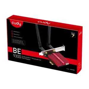 Cudy WE9300 network card Internal WLAN / Bluetooth 5765 Mbit/s