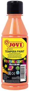 Tempera dažai JOVI, 250ml, oranžinės sp., fosforiniai