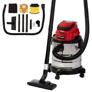 Einhell TC-VC 18/20 Li S-Solo Black, Grey, Red 20 L