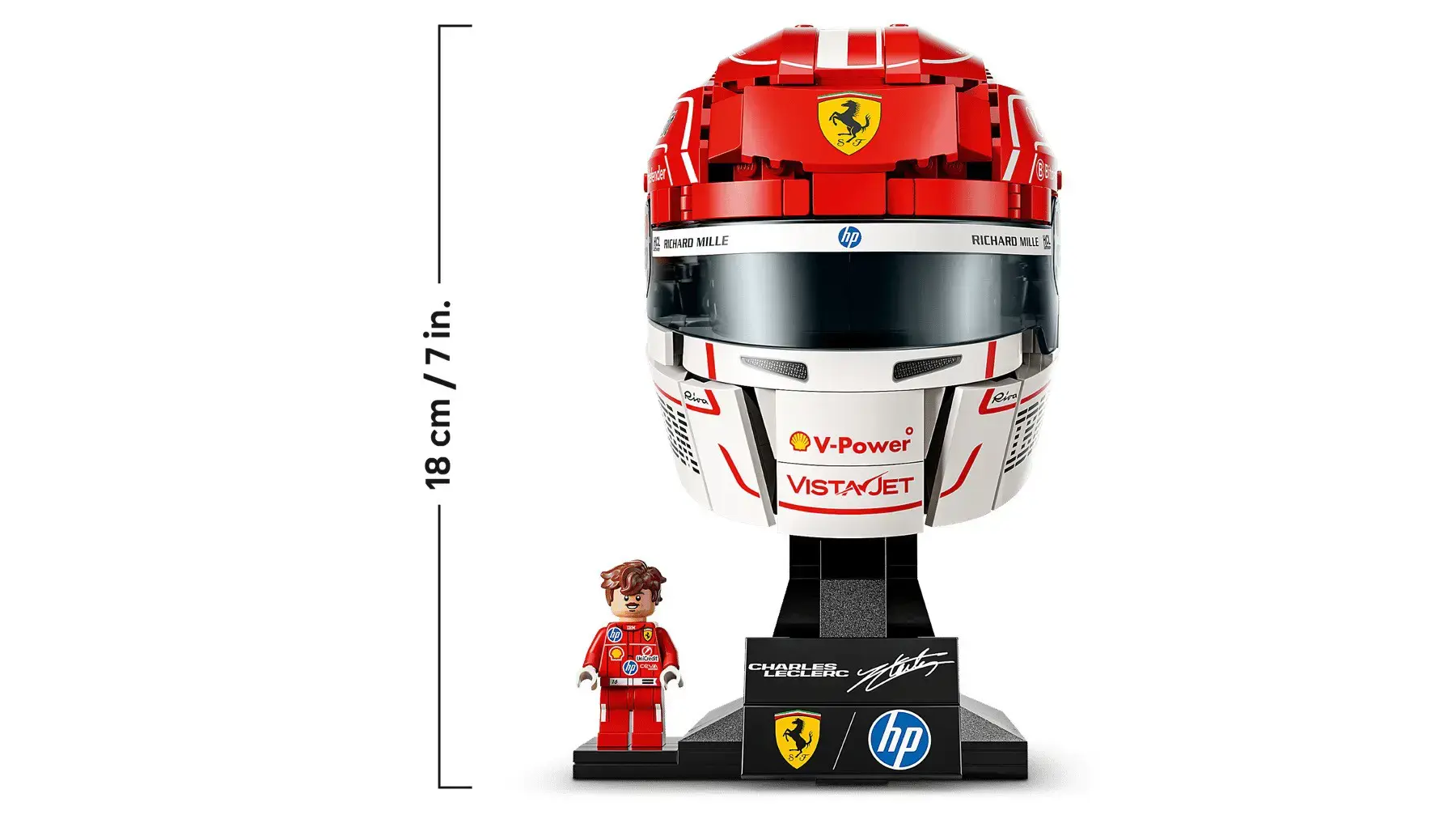 LEGO EDITIONS 43014 Scuderia Ferrari HP Charles Leclerc Helmet