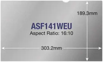 Targus Privacy Screen 14.1"W, 35.8 cm (14.1"), 40 g