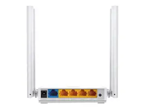 TP-Link ARCHER C24, "Wi-Fi 5" (802.11ac), dviejų dažnių (2,4 GHz / 5 GHz), Ethernet LAN, 4G, baltas, stalinis maršrutizatorius