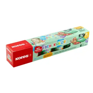 Dažai piešti pirštais KORES DEDI KOLOR 30 ml, 6 spalvos