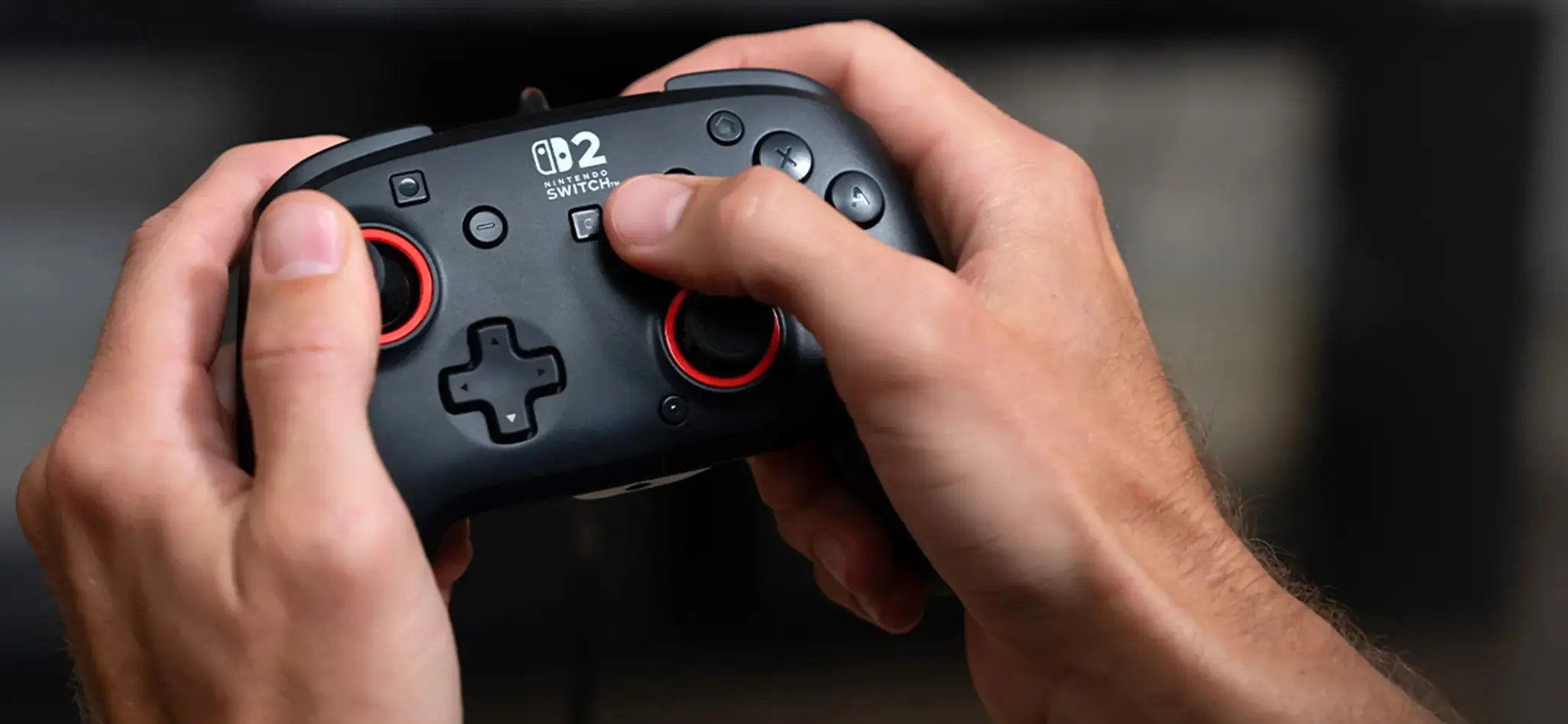Turtle Beach wired controller Rematch Nintendo Switch 2, black