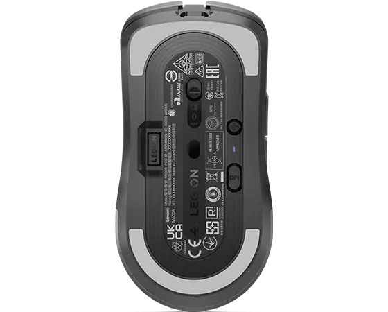 Lenovo M600s, Ambidextrous, Optical, RF Wireless + Bluetooth + USB Type-C, 19000 DPI, Grey