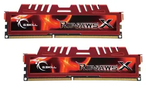 G.SKILL F3-12800CL10D-16GBXL DDR3 16GB "G.Skill RipjawsX" rinkinys (2x8GB) 1600MHz CL10 1,5V XMP