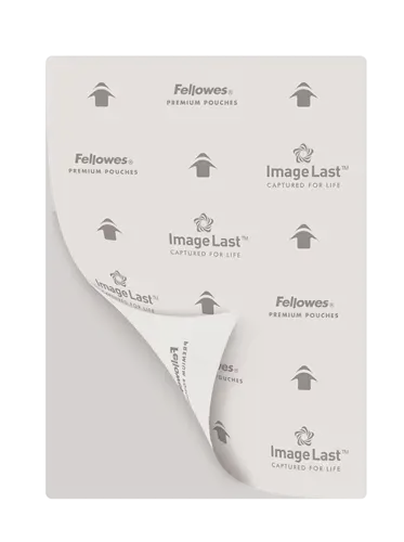 "Fellowes ImageLast" A4, 80 mikronų laminavimo dėklas - 100 pakuočių, skaidrus, plastikinis, A4, 216 mm, 1 mm, 303 mm